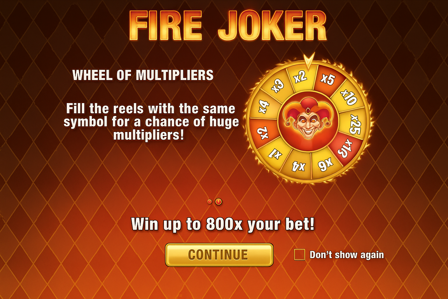 Fire Joker gameplay